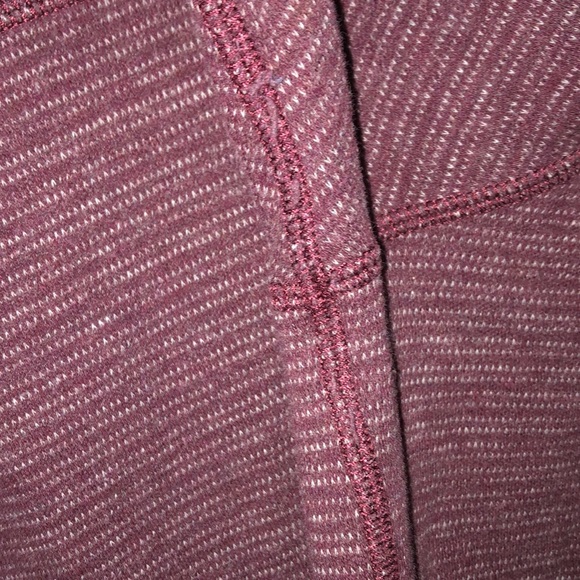 Tommy Bahama Red Heathered Zipper Pullover - 2 - Picture 7 of 8